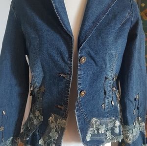 Uniquely designed  denim jacket
